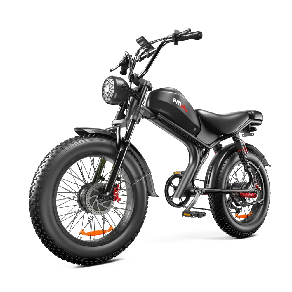 2000 Watt 48V 23Ah Dual-Motor Moto-Style Electric Bike